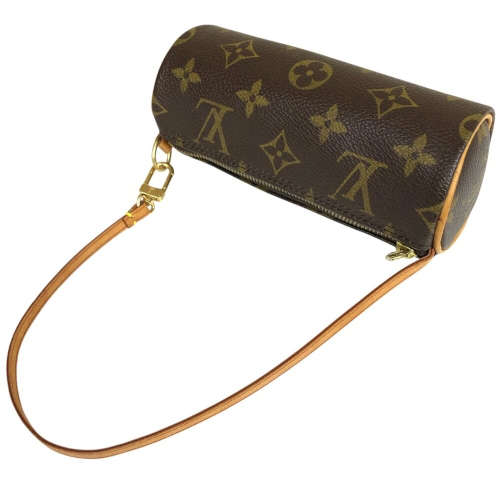 Authentic Louis Vuitton Papillon Attached Monogram Pouch/Handbag jp380-122725 - Picture 3 of 16